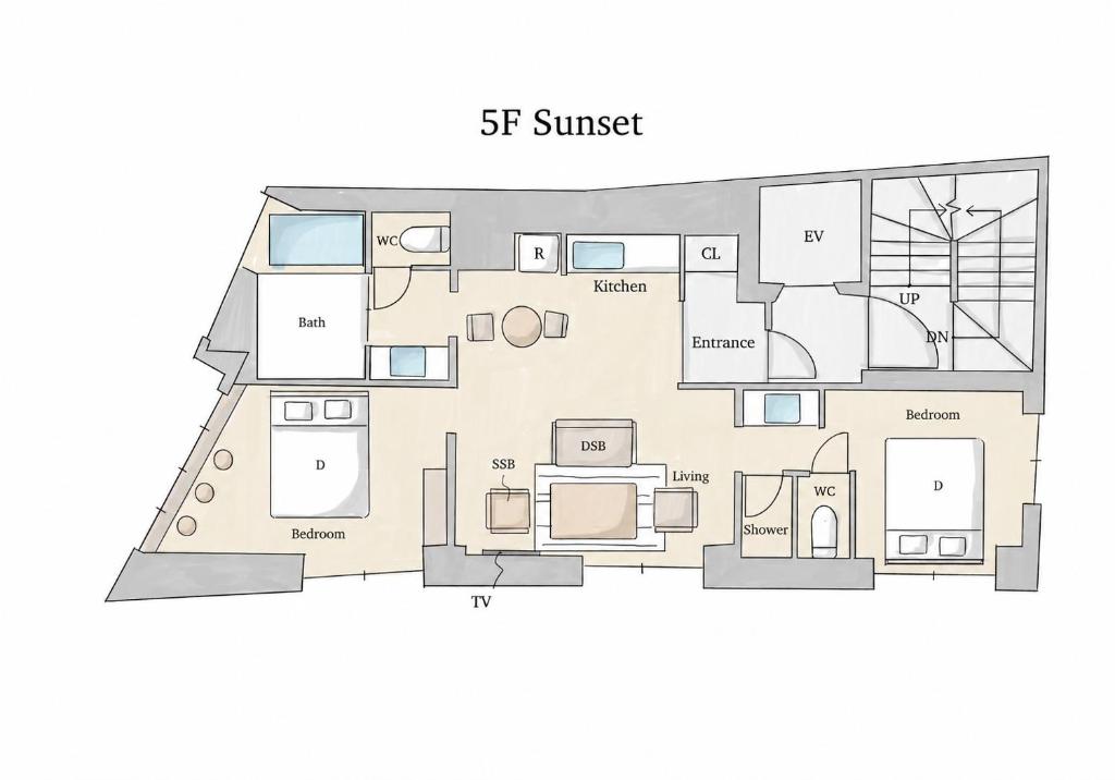 5F Sunset